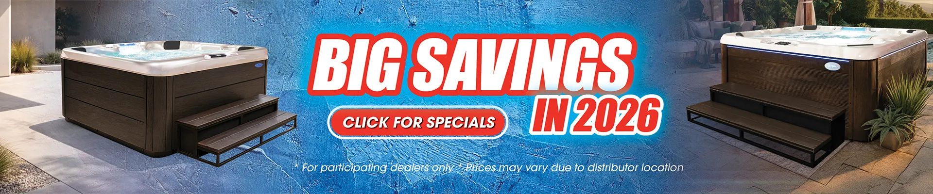 Calspas hot tub being used in a family setting - Red Deer