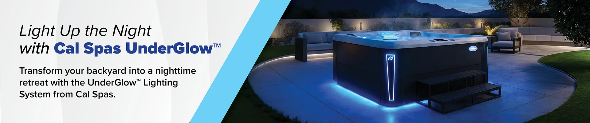 Calspas hot tub being used in a family setting - Red Deer